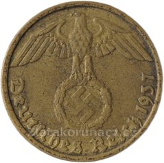 Německo - 5 Reichspfennig 1937 D