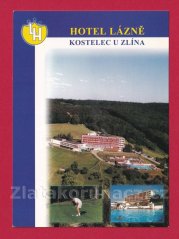 Kostelec u Zlína - Hotel Lázně, pohled z dálky