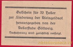 Göttweig - 20 haléřů - 1920