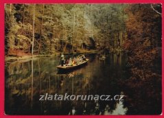 Adršpašské skály -  přírodní rezervace, loď
