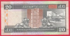 Hong Kong - 20 Dollars 1998