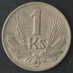 1 koruna 1941