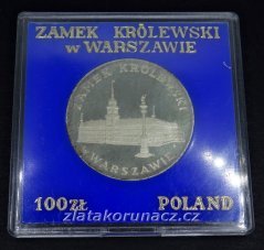 Polsko - 100 zlotych 1975 - Zamek Krolewski