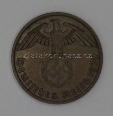 Německo - 2 Reichspfennig 1939 B