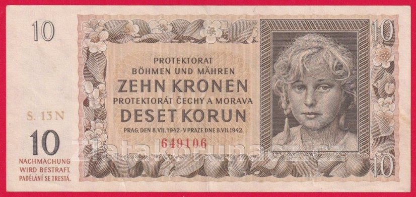 10 Korun 1942 N 13