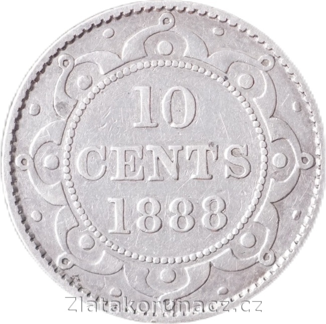 Newfoundland - 10 cents 1888