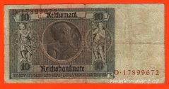 Německo - 10 Reichsmark 22.1.1929 - série D-B