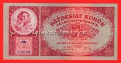 50 korun 1929 Xb