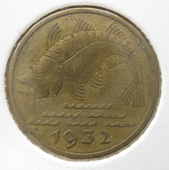 Polsko - Gdaňsk - 10 pfennig 1932