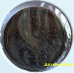 Německo - 1 Reich Pfennig 1889 A