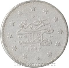 Turecko - 2 kurush 1293/29 (1903) - Abdul Hamid II.