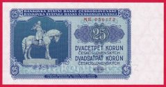 25 Kčs 1953 MH - český číslovač