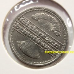Německo - 50 Pfennig Reich 1922 G