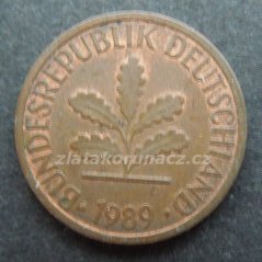 NSR - 1 Pfennig 1989 F