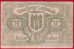 Bregenz - 10 haléřů - 1919