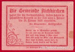 Aichkirchen - 10 haléřů - 1921