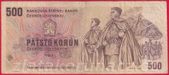 Československo - 500 korún 1973 Z 69