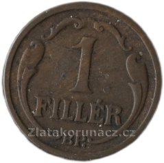 Maďarsko - 1 fillér 1926 BP