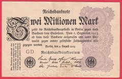 Německo - 2.000.000 mark 9.8.1923 - série GD