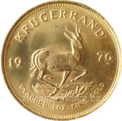 Zlatá mince Jížní Afrika - Krugerrand 1976