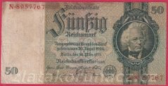 Německo - 50 Reichsmark 30.3.1933 - série N -O - 7 m.č.
