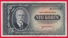100 Kčs 1945 JC