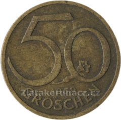 Rakousko - 50 groschen 1959