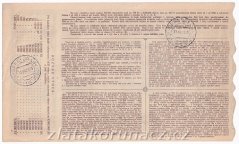 Los - 100 Kč - Státní prémiový los C - r.1921