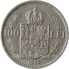 Rumunsko - 100 lei 1936