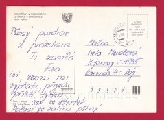 Komořany - Podbřežice - Letonice - Dražovice - okres Vyškov
