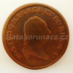 1 krejcar 1782 A