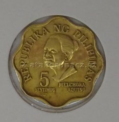 Filipíny - 5 sentimos 1980