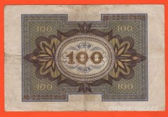 Německo - 100 Mark 1.11.1920 - série M-V