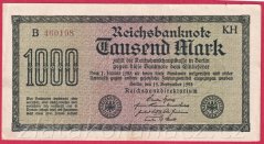 Německo - 1000 mark 15.9.1922 - série B-KH