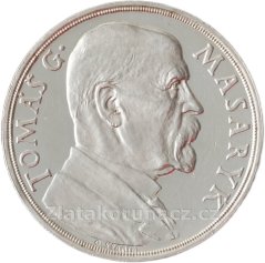 Tomáš G. Masaryk na paměť k 85.narozeninám 32 mm-Lesklá