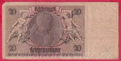 Německo - 20 Reichsmark 22.1.1929 - série C- 8 m.č.