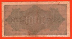 Německo - 1000 mark 15.9.1922 - série M-GD