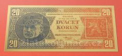 20 Korun 1926 Hf LQ21729 - 24K Gold