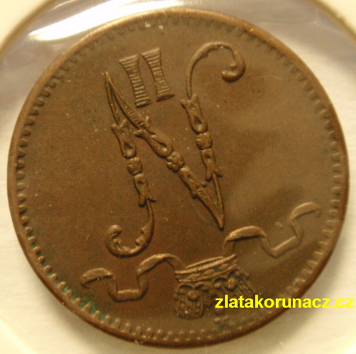 Finsko - 1 penni 1909