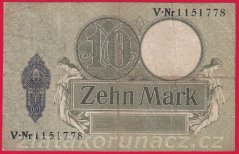 Německo - 10 mark 6.10.1906 - série V