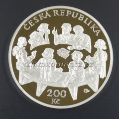 2020 - 200Kč Vydání Čtyř pražských artikul Proof