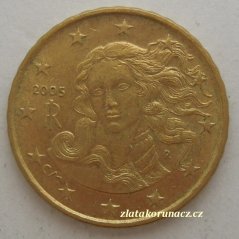 Itálie - 10 Cent 2005