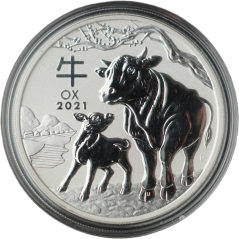 Austrálie - 1 Dollar 2021 Rok Buvola