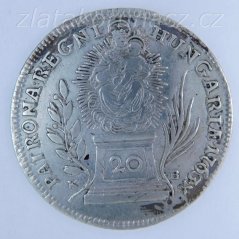 20 Krejcar 1763 KB Kremnica