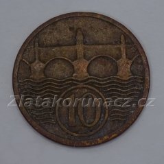 10 haléř 1927
