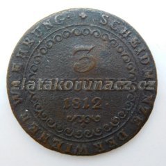 1 Krejcar 1812 G