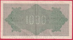 Německo - 1000 mark 15.9.1922 - série Ma-EK