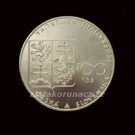 1990 - 100Kčs - Velká Pardubická - Provedení: Standard