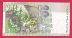 Slovenská republika - 20 korun 1993 A BIMILÉNIUM