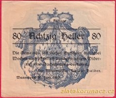 Waxenberg - 80 haléřů - 1920